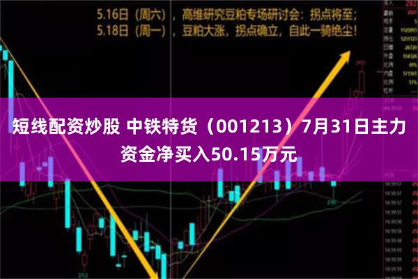 短线配资炒股 中铁特货（001213）7月31日主力资金净买入50.15万元