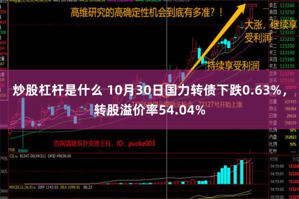 炒股杠杆是什么 10月30日国力转债下跌0.63%，转股溢价率54.04%